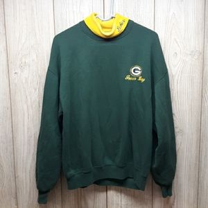 JERZEES Vintage Green Bay Packers Sweatshirt